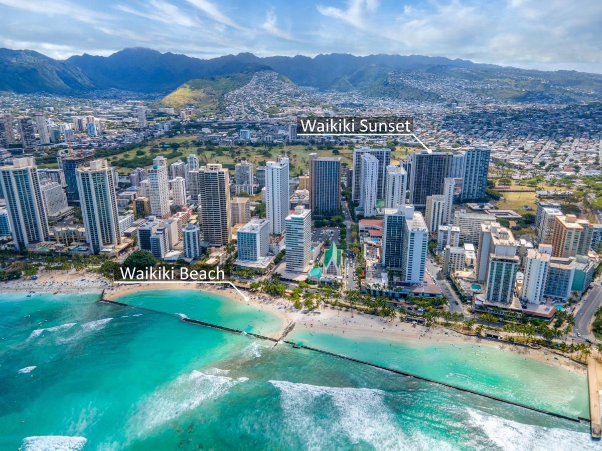 Ferienwohnung Cozy & Diamond Head View At Waikiki With Parking Honolulu Exterior foto