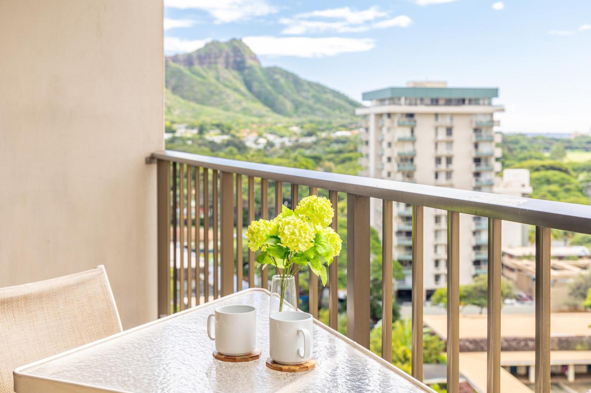 Ferienwohnung Cozy & Diamond Head View At Waikiki With Parking Honolulu Exterior foto